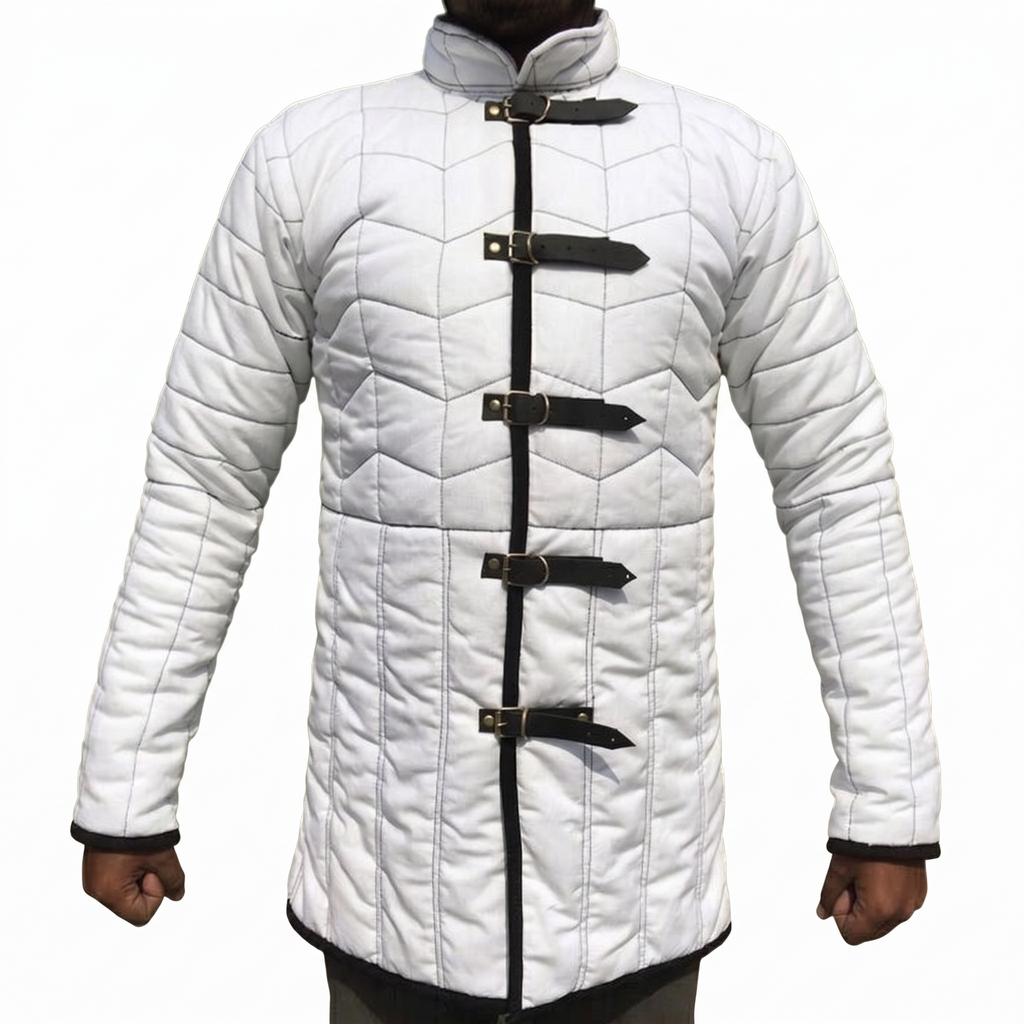 Medieval Cotton Quilted Gambeson Protective Armor Padding