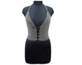 Handmade Aluminum Chainmail Top Lightweight Silver Armor Medieval Gothic Festival Costume