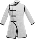 Medieval Gambeson Coat Cotton Padded Long Length Knight Aketon Jacket
