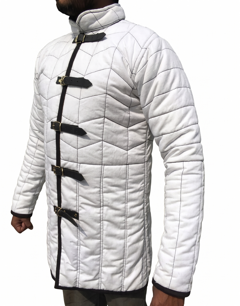Medieval Cotton Quilted Gambeson Protective Armor Padding