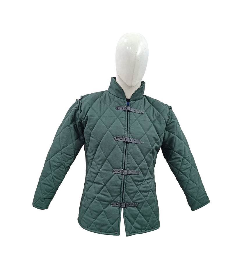 Medieval Cotton Padded Gambeson Armor Jacket for LARP Reenactment and Cosplay