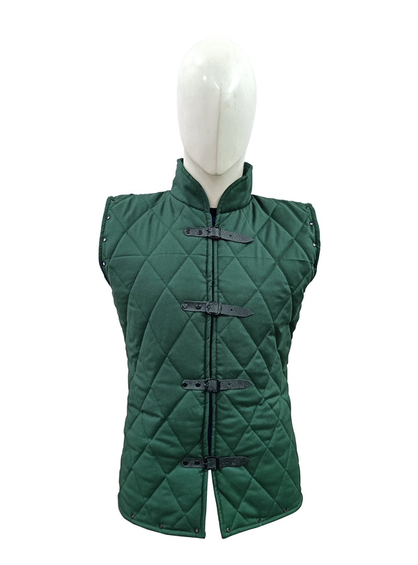 Authentic Medieval Cotton Padded Gambeson for Cosplay and LARP