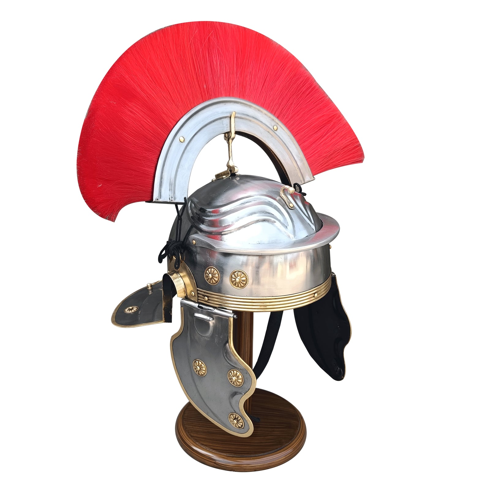 Roman Centurion Helmet Medieval Reenactment and Cosplay Armor