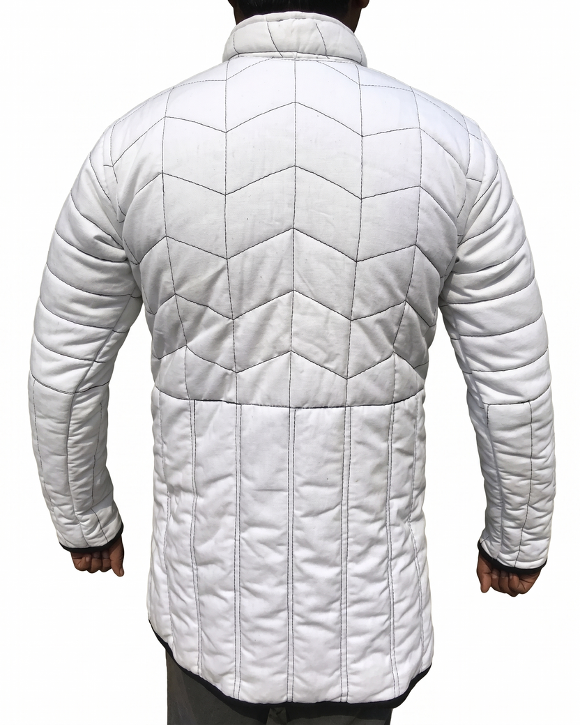 Medieval Cotton Quilted Gambeson Protective Armor Padding