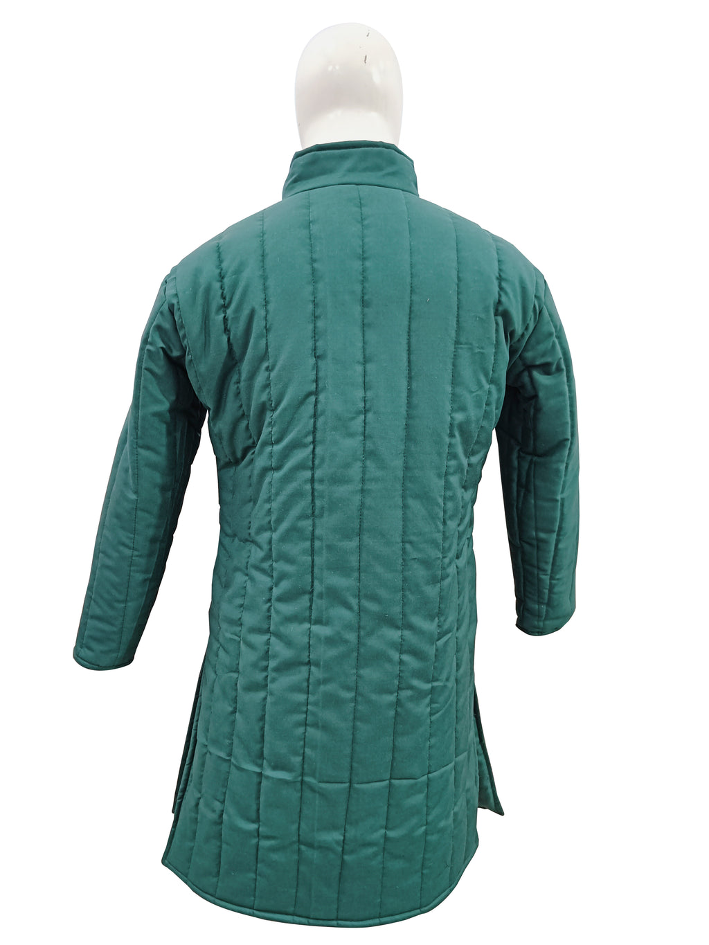Medieval Cotton Padded Gambeson Long Length Full Sleeve Aketon Jacket
