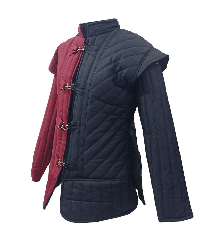High Quality Cotton Padded Gambeson Medieval Aketon Jacket for Cosplay and LARP