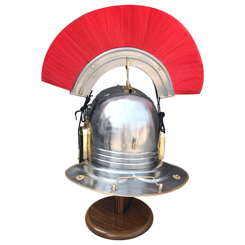 Roman Centurion Helmet Medieval Reenactment and Cosplay Armor